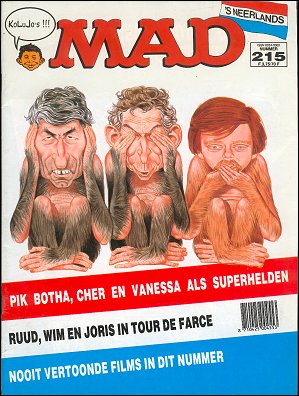 MAD Magazine #215 • Netherlands • 1st Edition