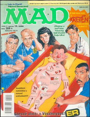 MAD Magazine #14 • Hungary • 2nd Edition - MAD