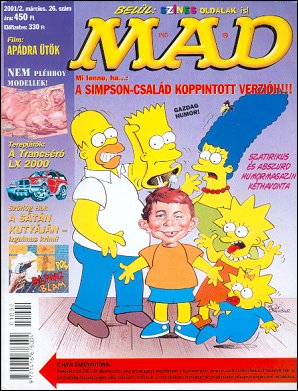 MAD Magazine #26 • Hungary • 2nd Edition - MAD