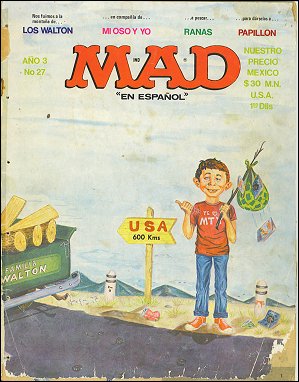 MAD Magazine #27 • Mexico • 1st Edition - Lisa