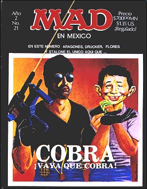 MAD Magazine #21 • Mexico • 2nd Edition - Grafo