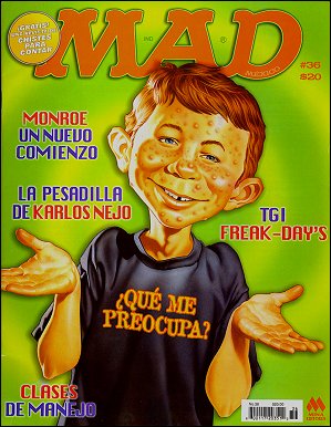 MAD Magazine #36 • Mexico • 4th Edition - Mina