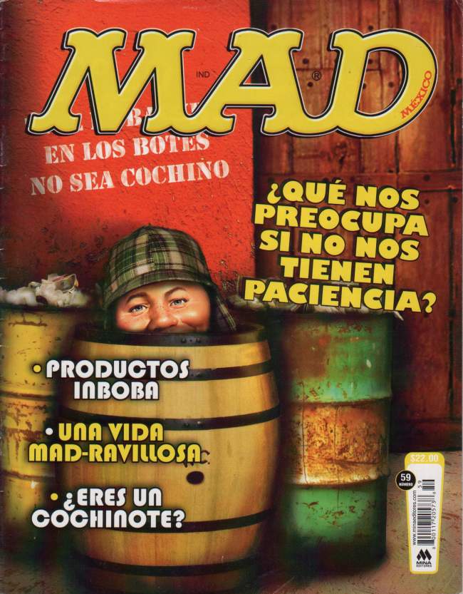 MAD Magazine #59 • Mexico • 4th Edition - Mina