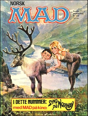 MAD Magazine #1 • Norway • 1st Edition - Williams