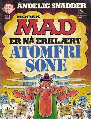 MAD Magazine #4 • Norway • 2nd Edition - Semic