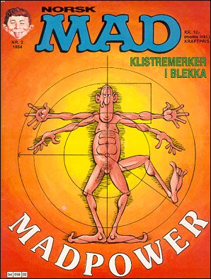 MAD Magazine #2 • Norway • 2nd Edition - Semic