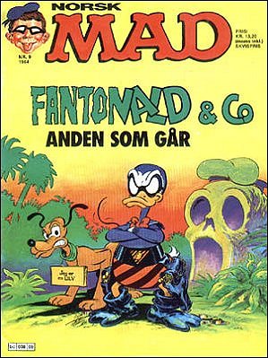 MAD Magazine #9 • Norway • 2nd Edition - Semic