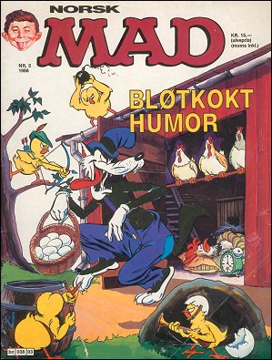 MAD Magazine #3 • Norway • 2nd Edition - Semic