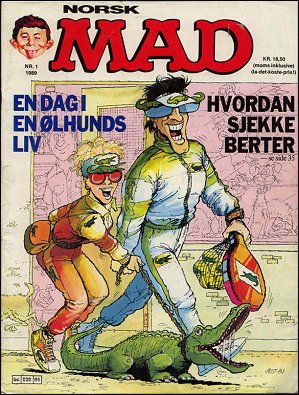 MAD Magazine #1 • Norway • 2nd Edition - Semic