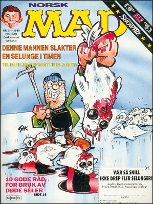 MAD Magazine #5 • Norway • 2nd Edition - Semic