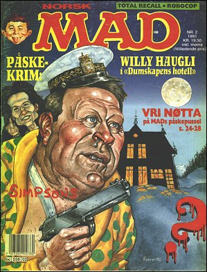 MAD Magazine #2 • Norway • 2nd Edition - Semic