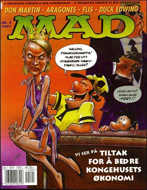MAD Magazine #5 • Norway • 4th Edition - Egmont