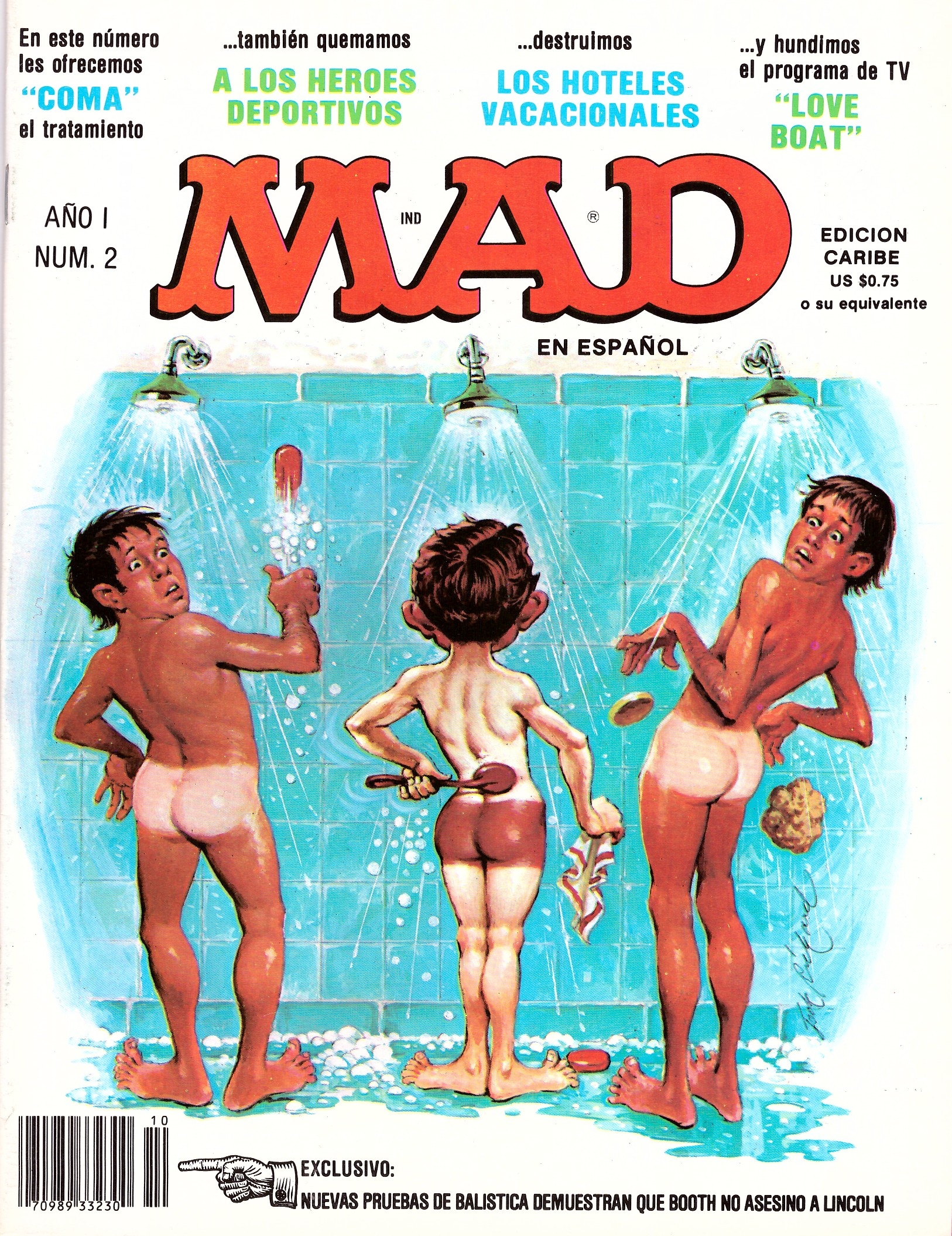MAD Magazine #2 • Puerto Rico • 1st Edition - Ano 1