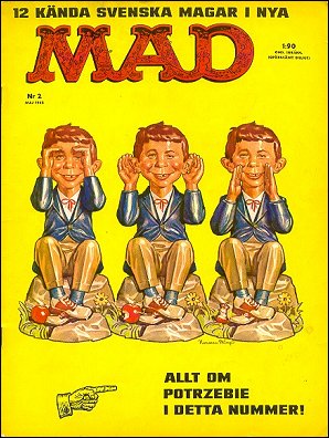 MAD Magazine 1962 #2 • Sweden