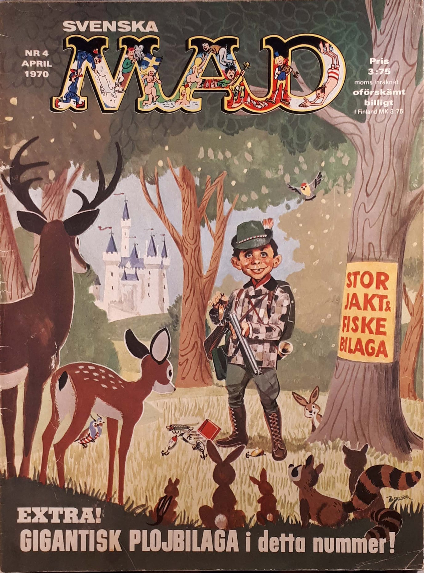 MAD Magazine 1970 #4 • Sweden