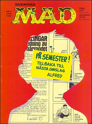 MAD Magazine 1970 #6 • Sweden