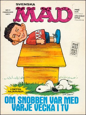 MAD Magazine 1971 #2 • Sweden