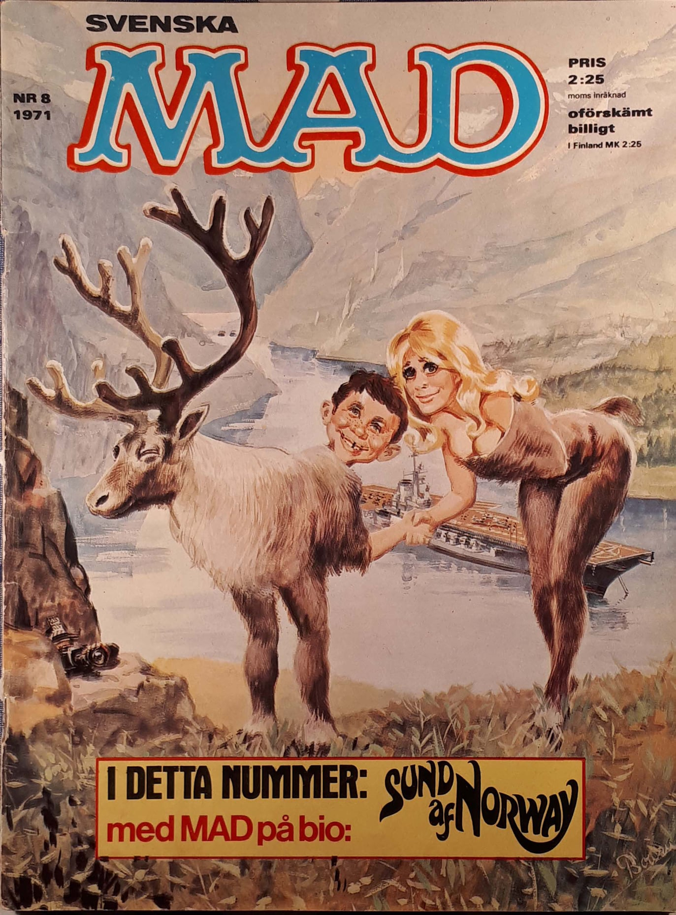 MAD Magazine 1971 #8 • Sweden