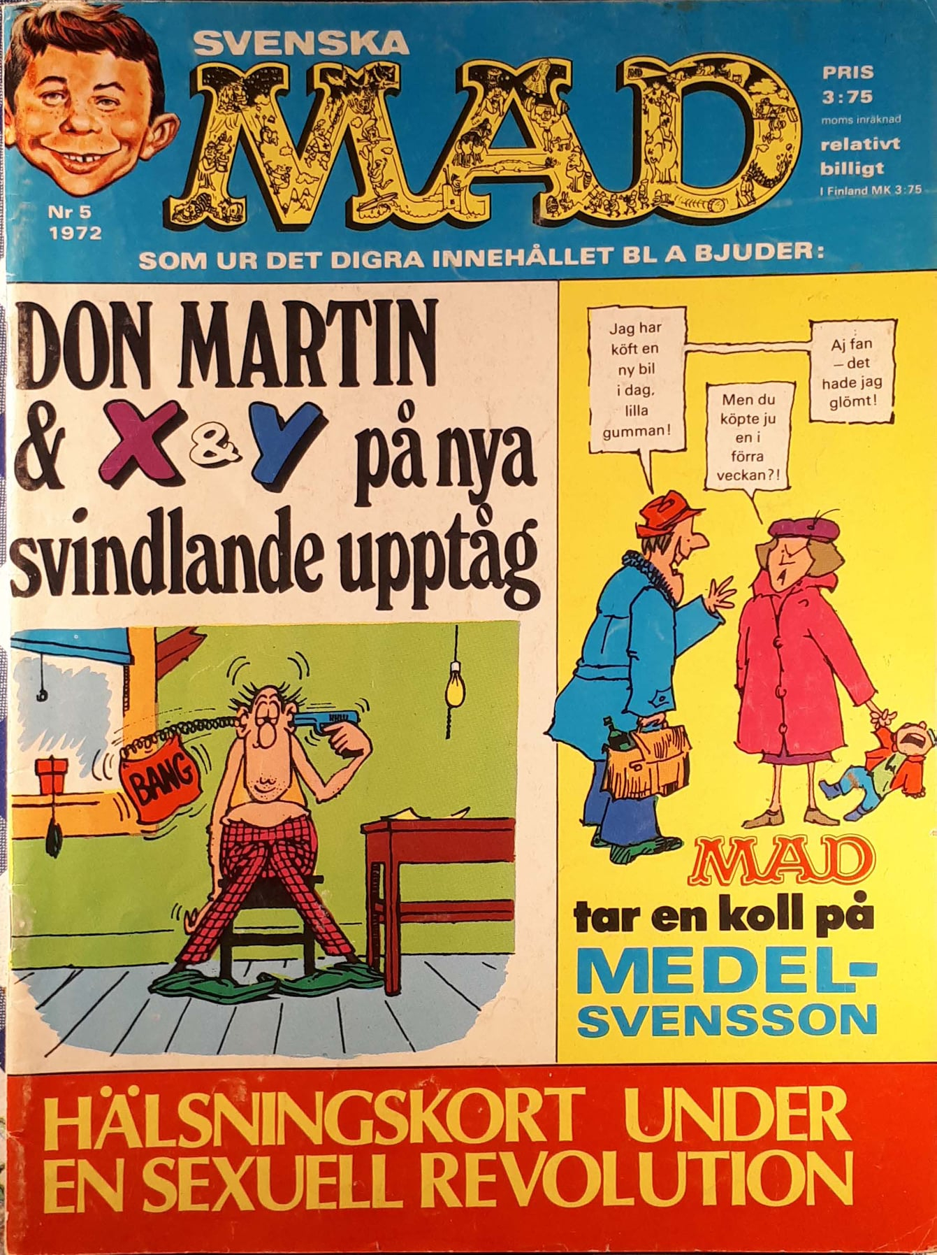 MAD Magazine 1972 #5 • Sweden