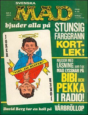 MAD Magazine 1973 #3 • Sweden