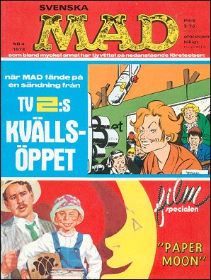 MAD Magazine 1974 #4 • Sweden