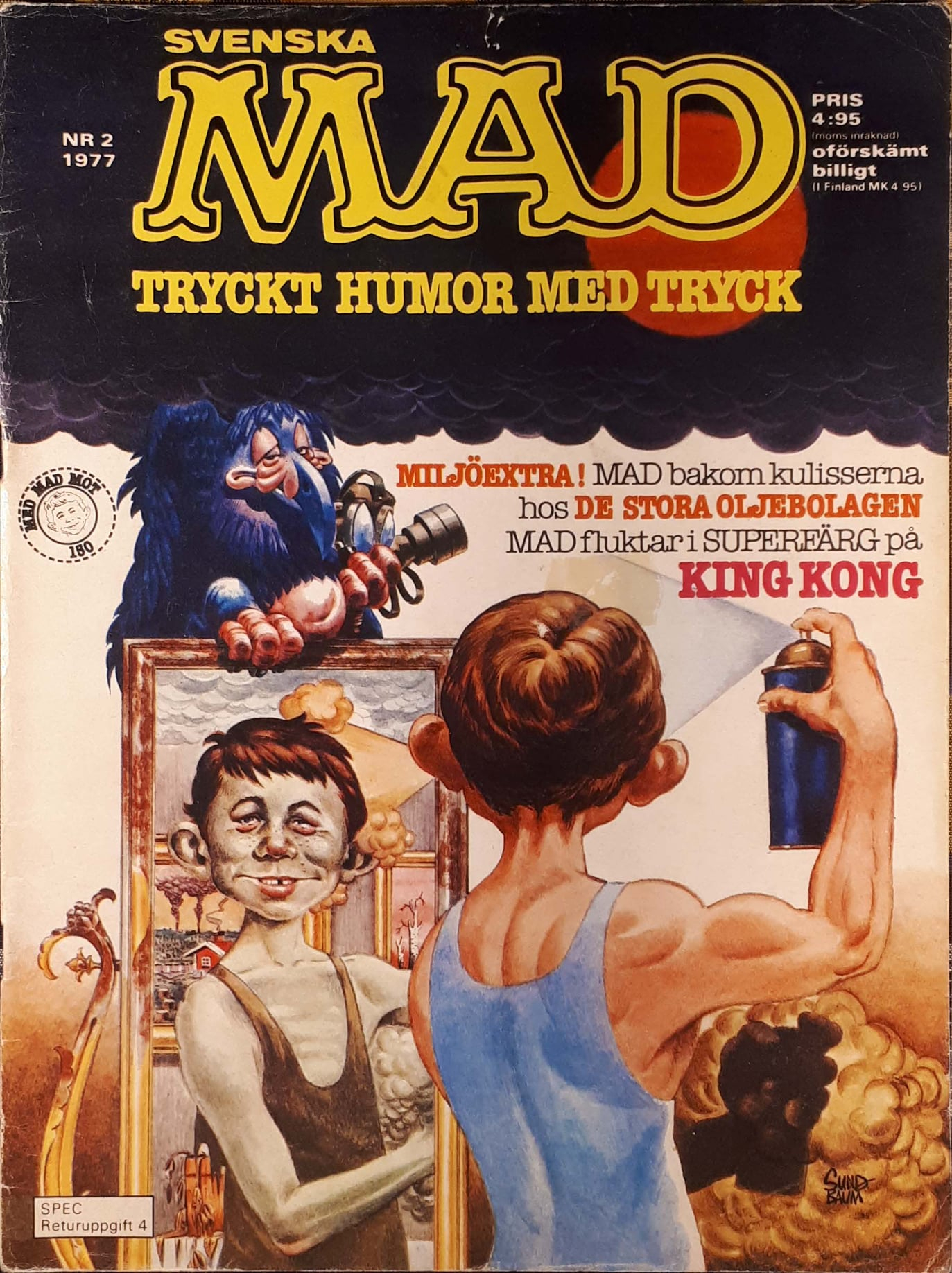 MAD Magazine • Sweden • 1st Edition