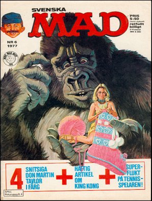 MAD Magazine 1977 #6 • Sweden