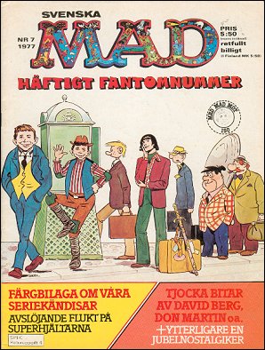 MAD Magazine 1977 #7 • Sweden