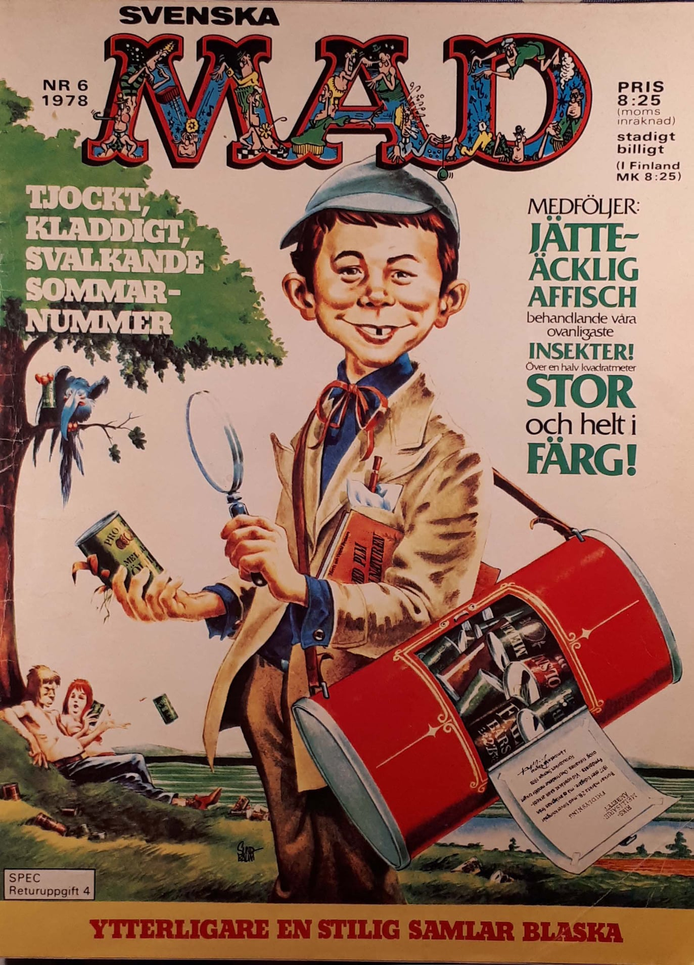 MAD Magazine 1978 #6 • Sweden