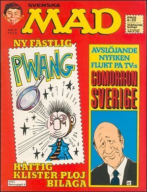 MAD Magazine 1978 #9 • Sweden
