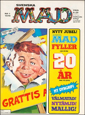 MAD Magazine 1979 #1 • Sweden