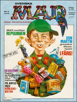 MAD Magazine 1979 #9 • Sweden