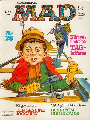 MAD Magazine 1980 #4 • Sweden