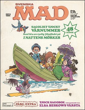 MAD Magazine 1981 #3 • Sweden