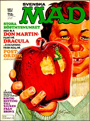 MAD Magazine 1981 #7 • Sweden