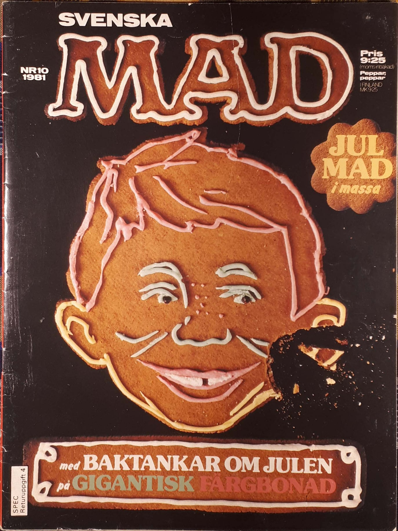 MAD Magazine 1981 #10 • Sweden