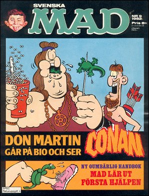 MAD Magazine 1982 #9 • Sweden