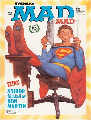 MAD Magazine 1984 #1 • Sweden