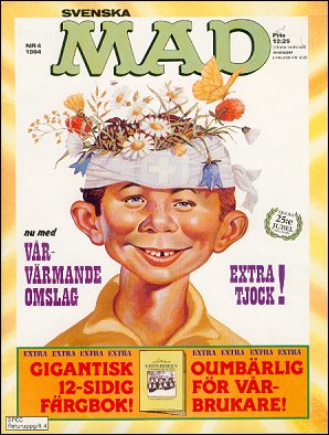 MAD Magazine 1984 #4 • Sweden