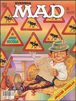 MAD Magazine 1988 #10 • Sweden
