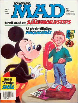 MAD Magazine 1989 #5 • Sweden