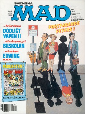 MAD Magazine 1990 #3 • Sweden
