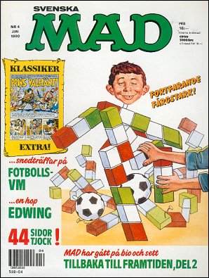MAD Magazine 1990 #4 • Sweden