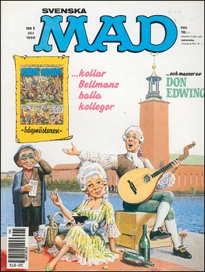 MAD Magazine 1990 #5 • Sweden