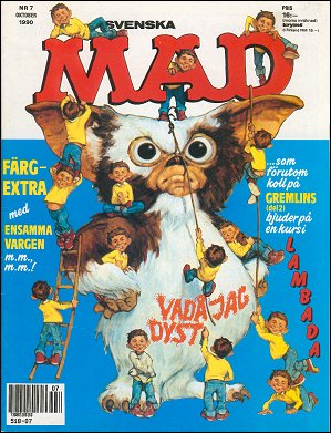MAD Magazine 1990 #7 • Sweden
