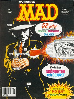 MAD Magazine 1991 #1 • Sweden