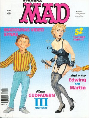 MAD Magazine 1991 #5 • Sweden
