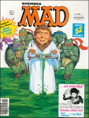 MAD Magazine 1991 #7 • Sweden
