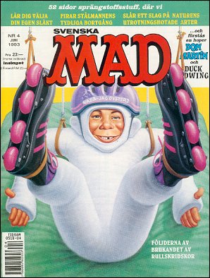 MAD Magazine 1993 #4 • Sweden