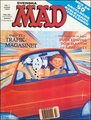 MAD Magazine 1993 #7 • Sweden
